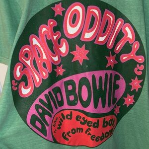 David Bowie Space Oddity Graphic Tee 🌟